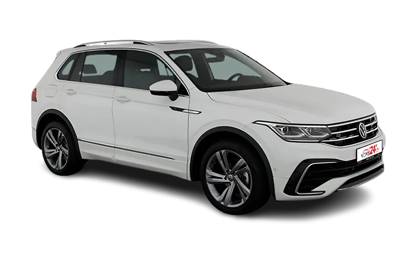 VW Tiguan R-Line, Panoramadach, IQ. Drive, Schaltwippen, Lenkradheizung, Sprachsteuerung