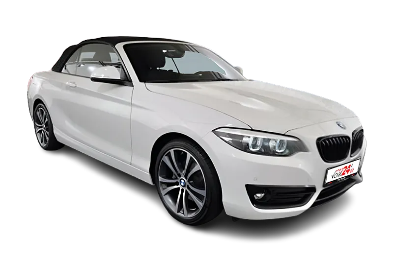 BMW 220i Sportline, Regensensor, Einparkhilfe, Sportsitze, Ambiente Beleuchtung,SZH, Navi, 