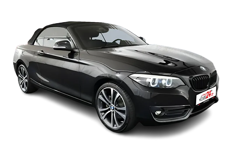 BMW 220i Cabrio Sportline, ACC, PDC, Klima, S/S System, SHZ, Sportsitze, Licht-/ Regensensor, LED