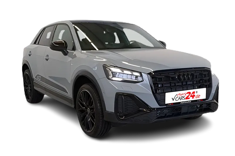 Audi Q2 S Line | Grau Metallic | ACC, Kamera, PDC v+h, MMI Navi Plus, Panoramadach, El. Heckklappe