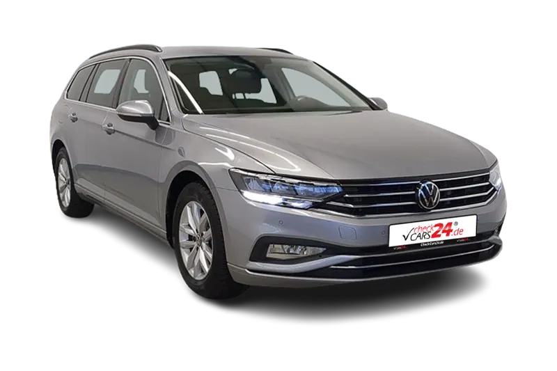 VW Passat Variant Business | Silber Metallic | Navi, App-Connect, PDC v+h, Keyless-Go, Schaltwippen, Kurvenlicht