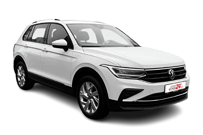 VW Tiguan Active | Weiß | ACC, Navi, PDC v+h, Kamera, App-Connect, Lenkradheizung, LM 18 Zoll