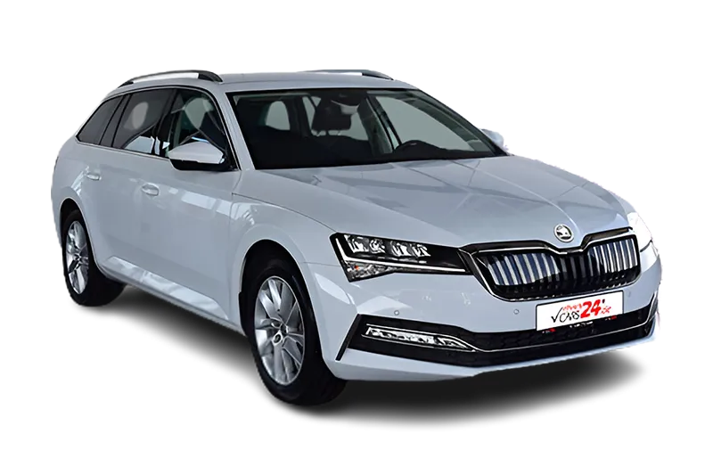 Škoda Superb Combi Executive Plug-In-Hybrid | Weiß Metallic | Keyless-Go, Škoda Navi, PDC v+h, Klima, Kurvenlicht, Sportsitze