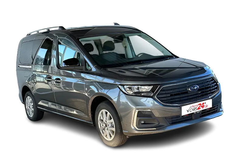 Ford Grand Tourneo Connect Titanium | Grau Metallic | Kurvenlicht, App-Connect, PDC v+h, SHZ, Keyless-Go, Tempomat