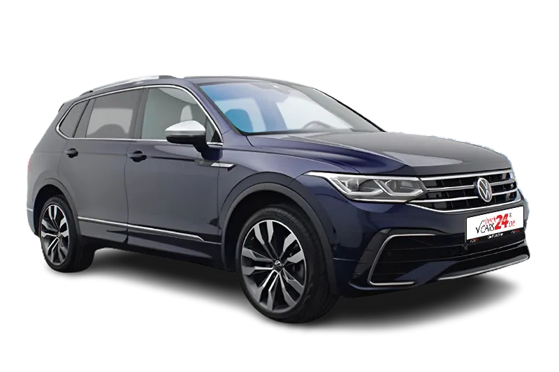 VW Tiguan Allspace R-Line 4Motion, 7 Sitzer, 360° Kamera, PDC v+h, Navi, El. Heckklappe, Klima, ACC