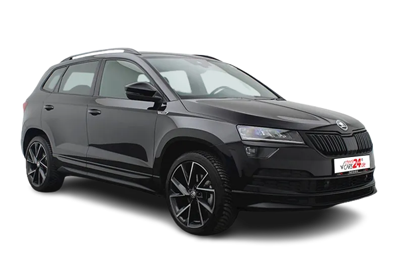 Škoda Karoq Sportline 4x4 | Schwarz | Panoramadach, Škoda Navi, PDC v+h, Kamera, El. Heckklappe, Klima