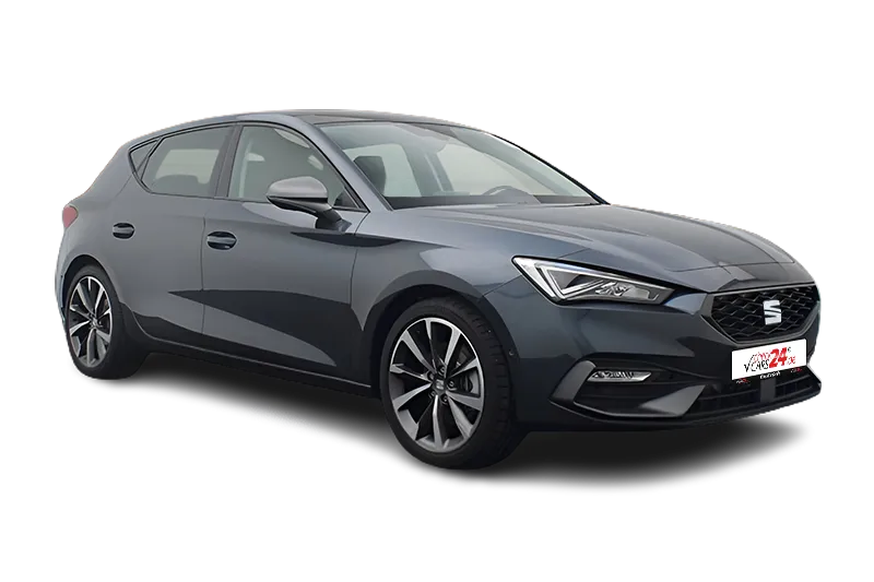 Seat Leon FR | Grau Metallic | Panoramadach, Kamera, PDC, Klima, Lane Assist, Sportfahrwerk, LM 18 Zoll