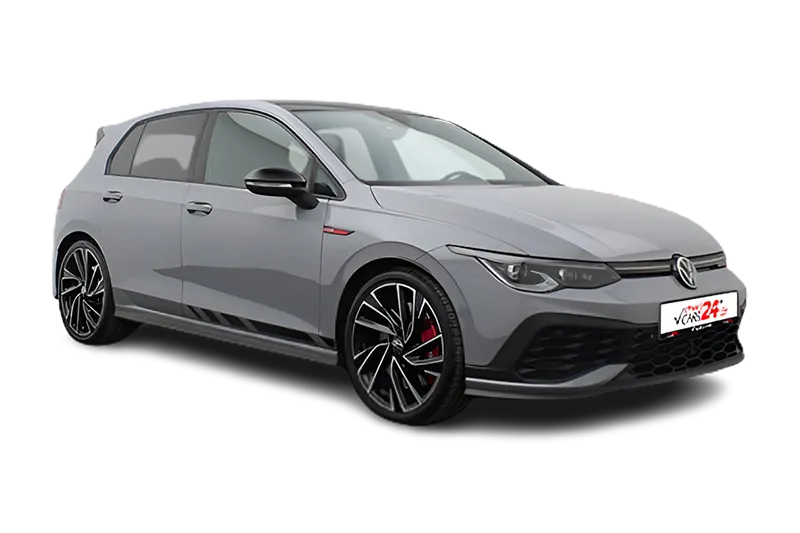 VW Golf GTI Clubsport | Grau | Panoramadach, Kamera, PDC, Navi, Klima, ACC, Lenkradheizung, LM 19 Zoll