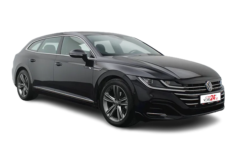 VW Arteon Shooting Brake R-Line | Schwarz Metallic | LM 18 Zoll, Kamera, PDC, Navi, El. Heckklappe, Klima, ACC, Schiebedach