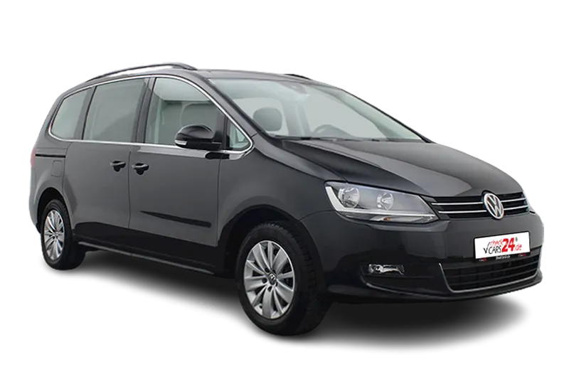  VW Sharan Comfortline | Schwarz | Navi, PDC, Klima, SHZ, Sportsitze, LM 16 Zoll