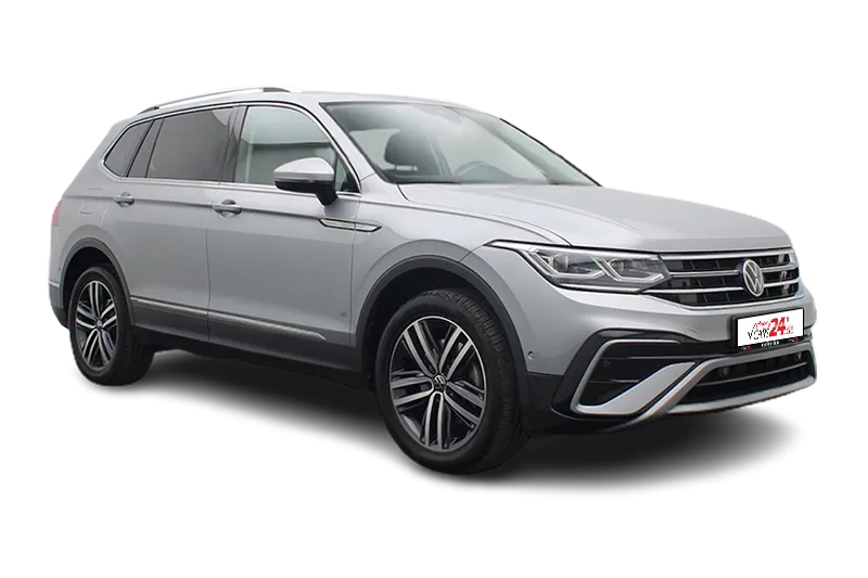 VW Tiguan Elegance Allspace 2.0 TSI - Kurvenlicht, SHZ, PDC, Kamera, Klima, ACC, LM 19 Zoll, 7 Sitzer