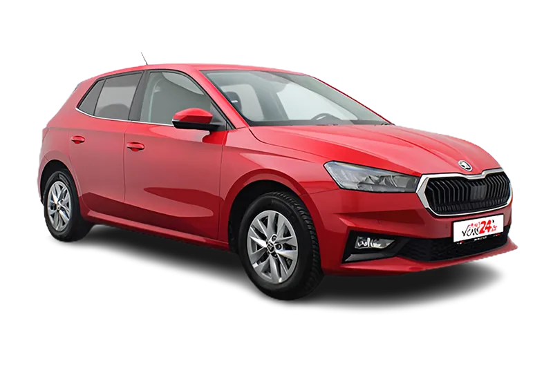 Škoda Fabia Style | Rot Metallic | ACC, Škoda Navi, PDC, Lenkradheizung, Keyless-Entry, Kurvenlicht, SHZ