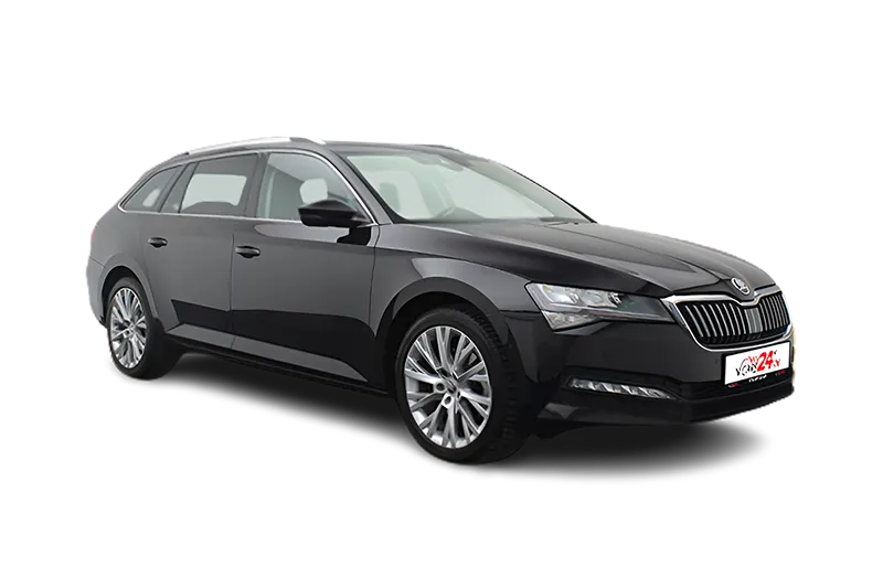 Škoda Superb Combi Ambition | Schwarz Metallic | Panoramadach, Kamera, PDC, Škoda Navi, ACC, Lenkradheizung, Schaltwippen