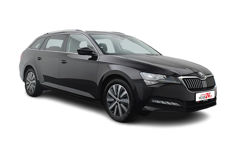 Škoda Superb Combi Ambition | Schwarz Metallic | ACC, Škoda Navi, PDC, Kamera, Lenkradheizung, El. Heckklappe, LM 17 Zoll