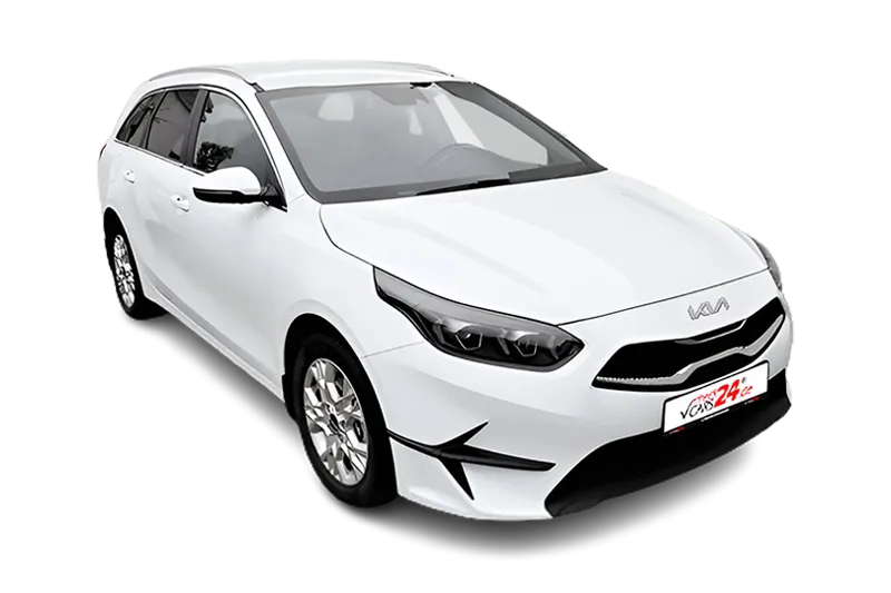 Kia Ceed Sportswagon Mild Hybrid | Weiß | LM 16 Zoll, Touchscreen, Spurhalteassistent, Kamera, Klima