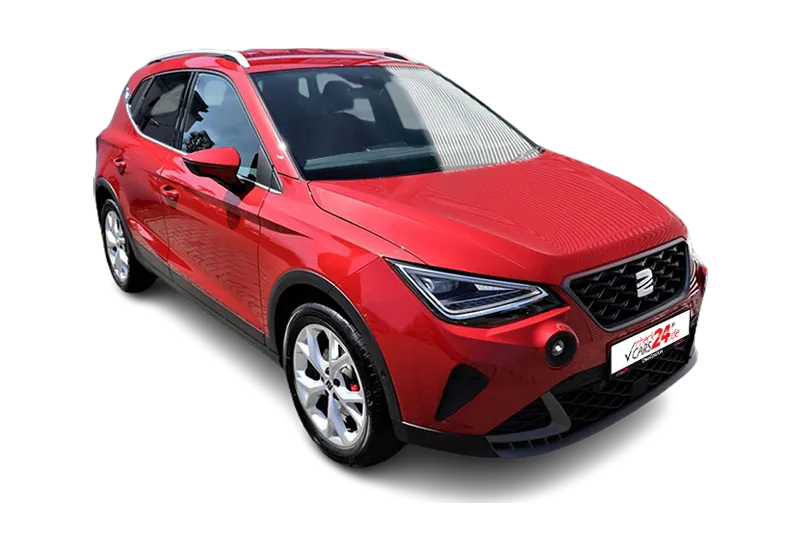 Seat Arona FR | Rot Metallic | Virtual Cockpit, Beats Sound, LM 17 Zoll, Lane Assist, Kamera, Klima, Navi, Kamera, Klima, Navi