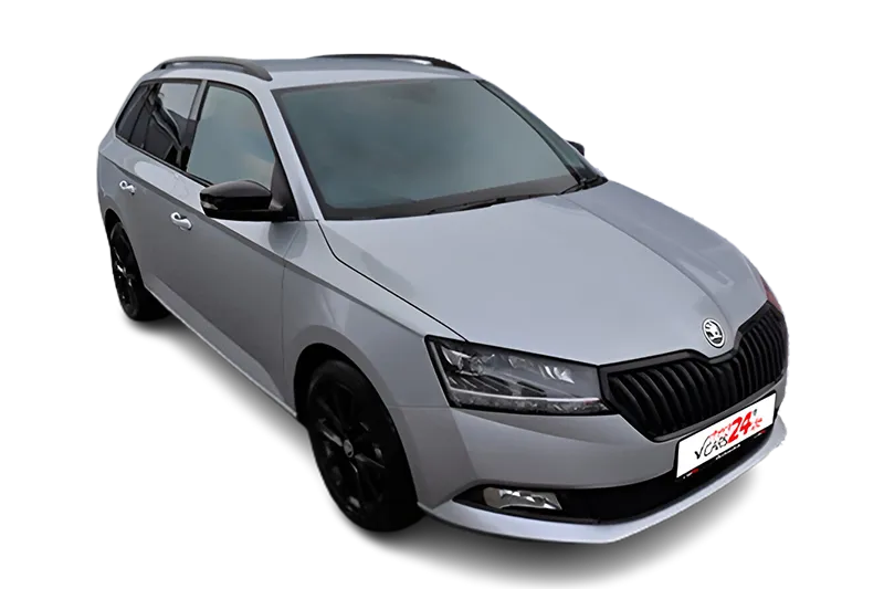 Škoda Fabia Combi Ambition, Kurvenlicht, App-Connect, Sportfahrwerk, Keyless-Go, Einparkhilfe, SHZ, Tempomat 