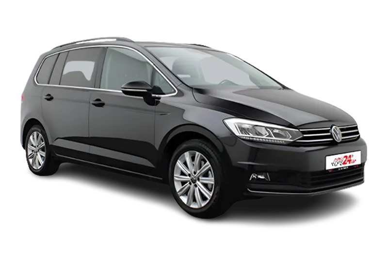 VW Touran Highline, 7-Sitzer, Navi, PDC, Klima, ACC, Kamera, SHZ, Schaltwippen