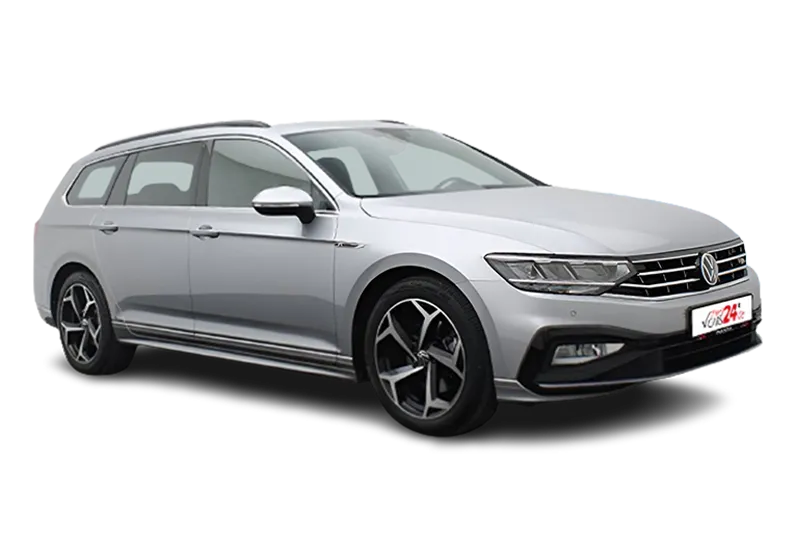 VW Passat Variant R-Line | Silber Metallic | ACC, Navi, El. Heckklappe, PDC v+h, Kamera, Klima, Keyless-Go