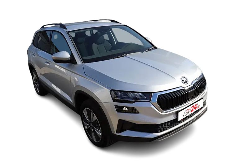 Škoda Karoq Ambition | Silber Metallic | Start-Stopp System, Keyless-Go, Tempomat, SmartLink, LM 17 Zoll