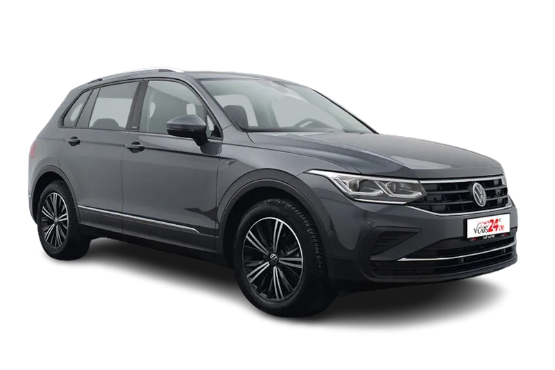 VW Tiguan Active | Grau Metallic | El. Heckklappe, Navi, PDC v+h, Kamera, Klima, ACC, LM 18 Zoll