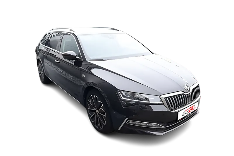 Škoda Superb Combi | Schwarz Metallic | Panoramadach, Kamera, PDC v+h, Škoda Navi, Klima, Sportfahrwerk