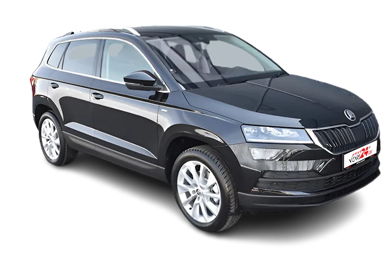 Škoda Karoq Clever 4x4 2.0 TDI, ACC, Virtual Cockpit, El. Heckklappe, Kurvenlicht, SHZ, LM 18 Zoll | Günstige Leasing & Finanzierungsangebote