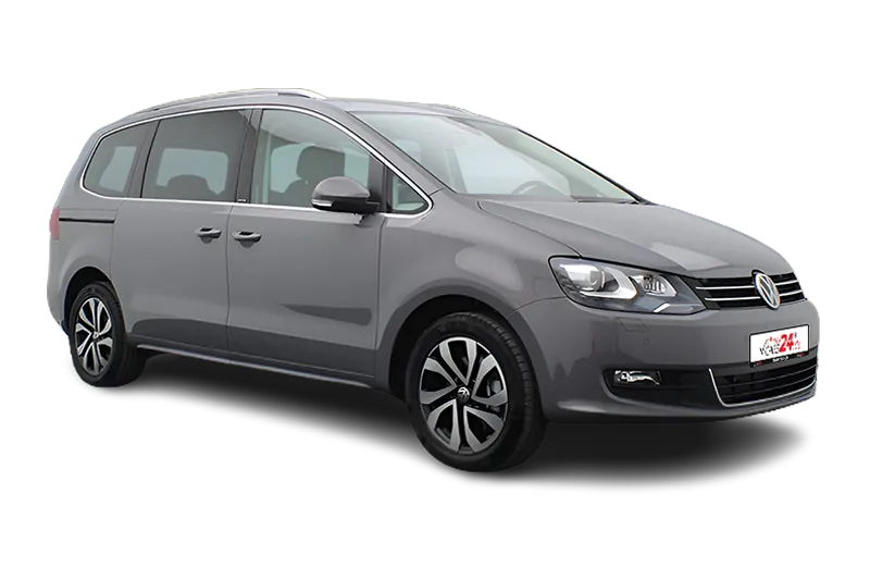 VW Sharan Active | Grau Metallic | 7 Sitzer, Navi, Klima, PDC, Lane Assist, ACC, El. Heckklappe, LM 17 Zoll