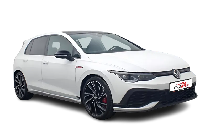 VW Golf GTI Clubsport, |Weiß Metallic |, Matrix-LED, Klima, ACC, Keyless-Go, Sportsitze, LM 19 Zoll, PDC