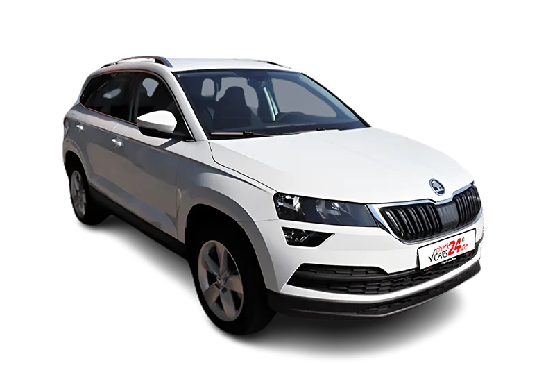 Škoda Karoq Ambition | Weiß Metallic | Škoda Navi, PDC v+h, Klima, Start-Stopp System, SHZ, Tempomat