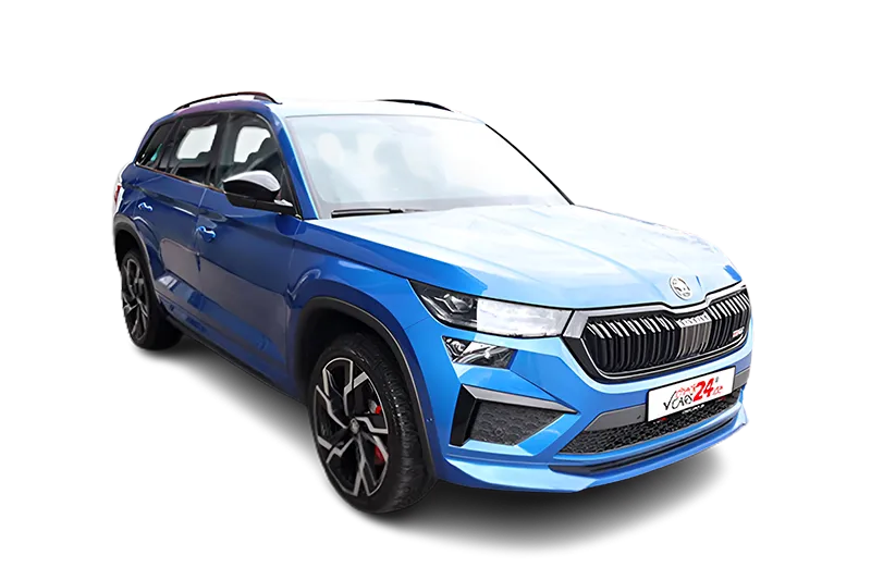 Škoda Kodiaq RS 4x4 | Blau Metallic | Panoramadach, Kamera, PDC v+h, Škoda Navi, ACC, Sportfahrwerk