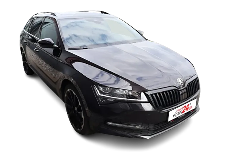 Škoda Superb Combi Sportline 4x4, |Schwarz Metallic |, Schaltwippen, Virtual Cockpit, PDC, Kamera, Matrix-LED, Klima