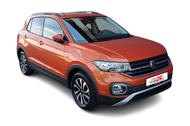 VW T-Cross Active, |Orange Metallic |, App-Connect, Klima, Regensensor, Lichtsensor, Schaltwippen, SHZ