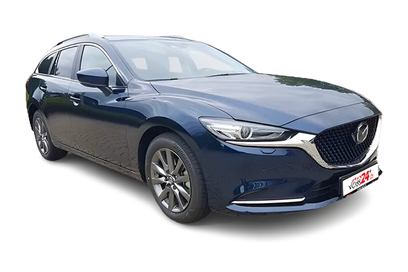 Mazda6 Kombi Premium Exclusive-Line | Mitternachts-Blau Metallic | Head-Up Display, 360° Kamera, ACC, Voll-LED, Navi, SHZ