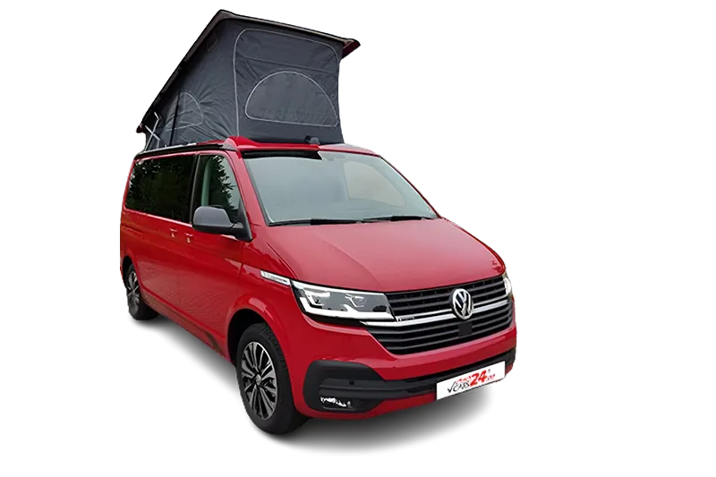 VW California 6.1 Coast Edition 4Motion | Rot | Navi, PDC v+h, Kamera, Standheizung, Kurvenlicht, Klima, ACC, Aufstelldach