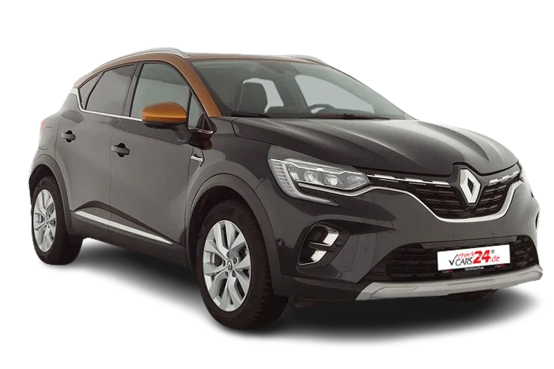 Renault Captur Intens 1.3 TCe,Black-Pearl-Schwarz Metallic Tempomat, Navi, SHZ, PDC v+h, Regensensor, LM 17 Zoll 