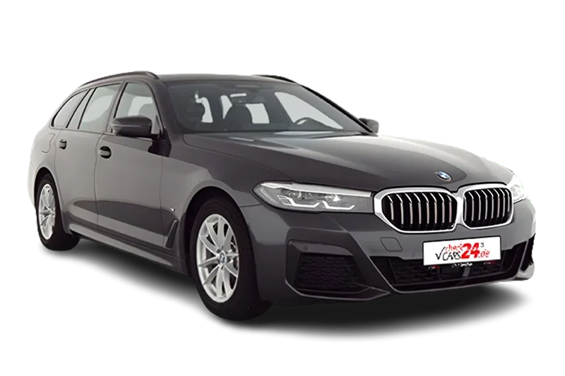 BMW 520d Touring M Sport XDrive, | Grau Metallic Metallic |, PDC, Panoramadach, Navi, Sportsitze, Tempomat, LM 19 Zoll, LED