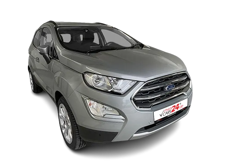 Ford Ecosport Titanium | Silber Metallic | LM 20 Zoll, PDC v+h, Kamera, App-Connect, SHZ, Tempomat