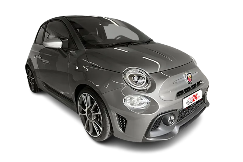 Abarth 595 Turismo | Grau Metallic | LM 17 Zoll, App-Connect, Beats Sounds, Navi, Klima, Regensensor