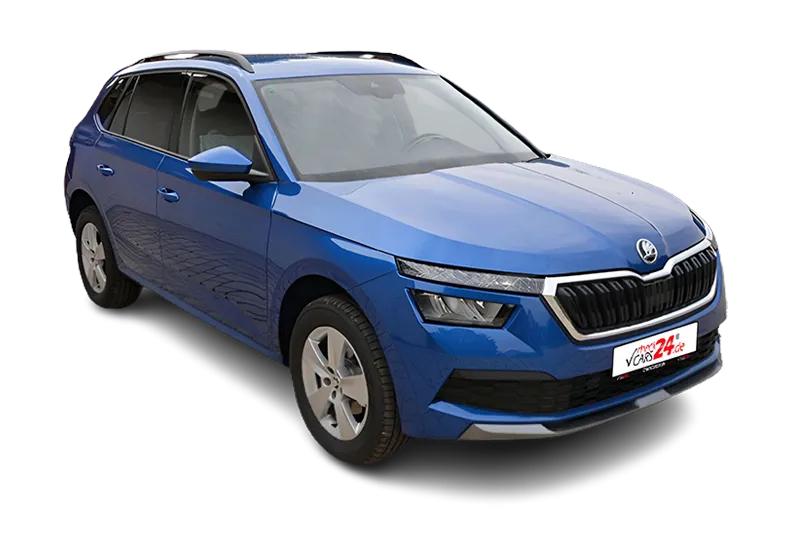 Škoda Kamiq Aktion, |Blau Metallic |, SHZ, PDC, LED, Start-Stopp System, SmartLink, Tempomat