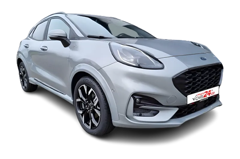 Ford Puma ST-Line X Mild-Hybrid | Silber Metallic | Kamera, PDC v+h, App-Connect, Start-Stopp System, Kurvenlicht