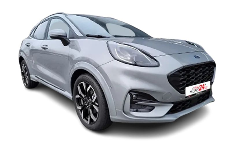 Ford Puma ST-Line X Mild-Hybrid | Silber Metallic | Kamera, PDC v+h, Kurvenlicht, SHZ, LM 18 Zoll, Tempomat