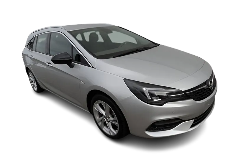 Opel Astra Sports Tourer Elegance | Silber Metallic | Sportsitze, PDC v+h, Kamera, App-Connect, Klima, Navi, Tempomat
