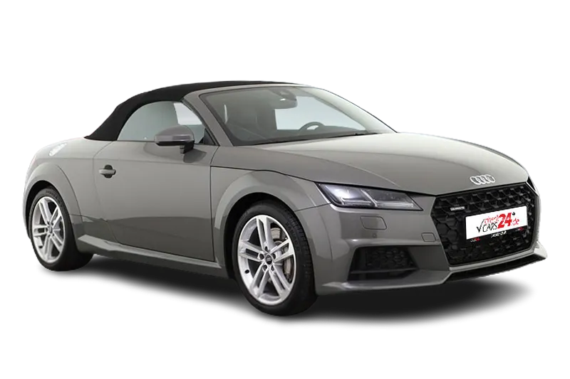 Audi TT Roadster Quattro | Grau Metallic | Audi Virtual Cockpit, MMI Navi Plus, PDC, Kamera, ACC, El. Heckklappe