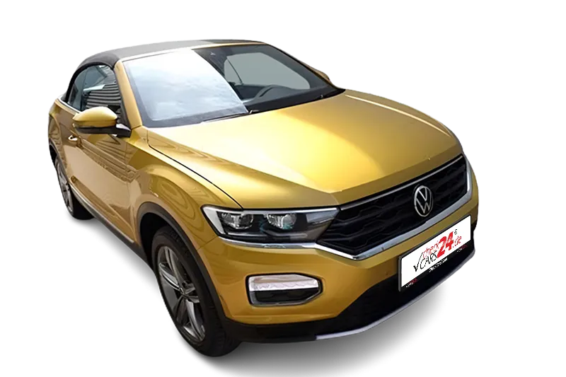 VW T-Roc Cabriolet Style, SHZ, App-Connect, Kamera, PDC v+h, Coming / Leaving Home, ACC| Günstige Leasing & Finanzierungsangebote