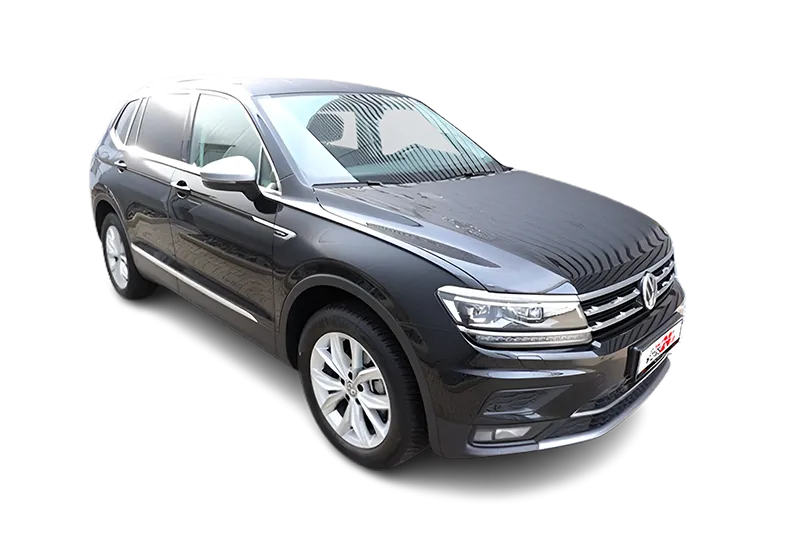 VW TIGUAN ALLSPACE HIGHLINE 2.0 TDI 4M DSG | Deep Black Perleffekt | ACC,  PDC,  Kamera,  Klimaautomatik,  SHZ,  Navi,  Xenon,  AHK