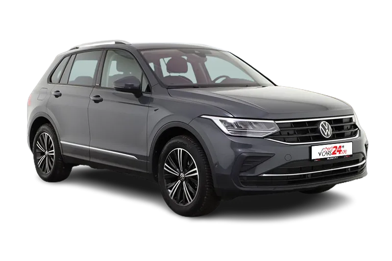 VW Tiguan Active | Grau Metallic | ACC, Kamera, PDC, Navi, Lenkradheizung, Schaltwippen, LM 18 Zoll