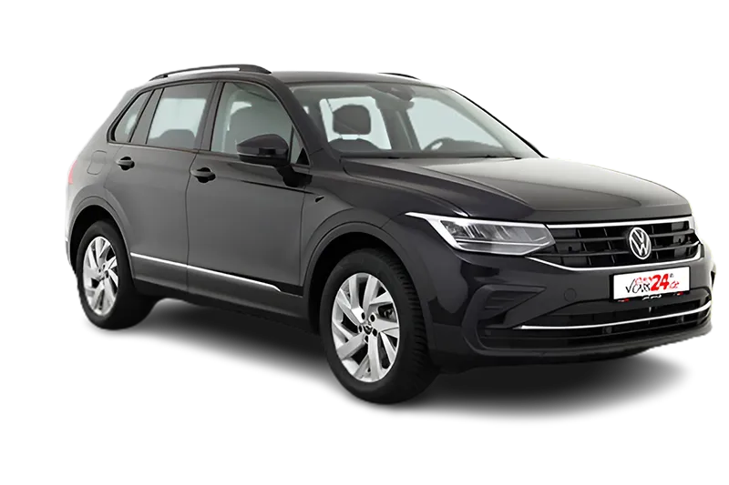 VW Tiguan Life | Schwarz Metallic | LM 18 Zoll, Navi, PDC, Kamera, ACC, Schaltwippen, SHZ