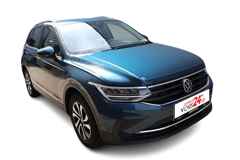 VW Tiguan Aktive, |Blau Metallic |, Start-Stopp System, LED, PDC v+h, El. Heckklappe, App-Connect