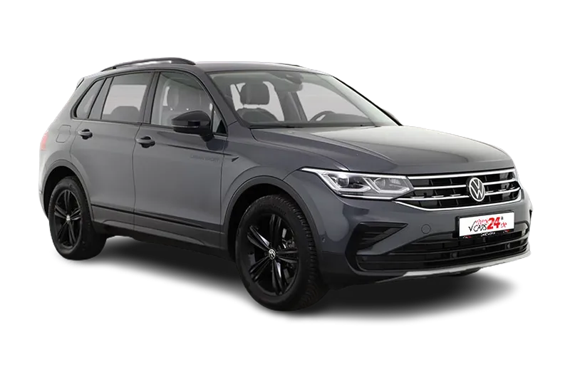 VW Tiguan Sport | Grau Metallic | Digital Cockpit, PDC, Navi, ACC, Sportfahrwerk, Schaltwippen, LM 18 Zoll